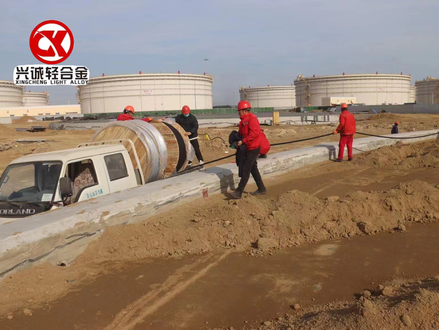 齐润200万m3油品库区项目 10万m3/ 5万m3原油罐罐内牺牲阳极